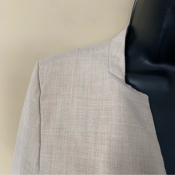 Worthington Crosshatch Light Tan Skirt Suit Set - Picture 7 of 15